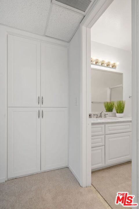 1211 Raintree Circle Culver City, CA 90230 - Photo 24 of 44 a bathroom with a shower and a sink