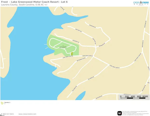 $56,500 | Osprey Circle, Cross Hill, SC 29332