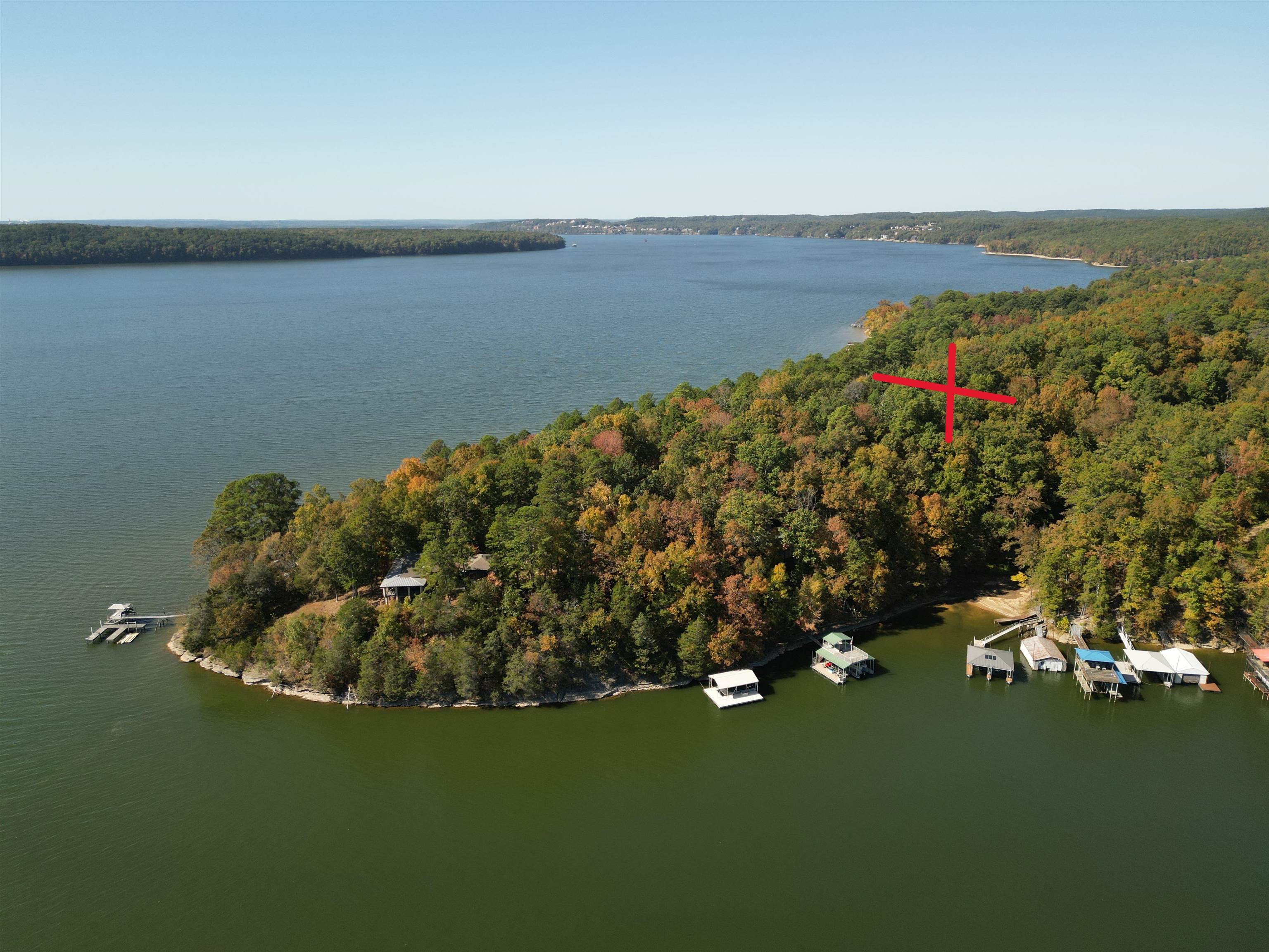 3350 Bruton Branch Road Savannah, TN 38372 - Photo 7 of 9 a view of a lake with a mountain in the back