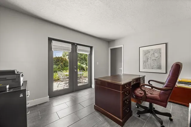 a room with furniture and a window