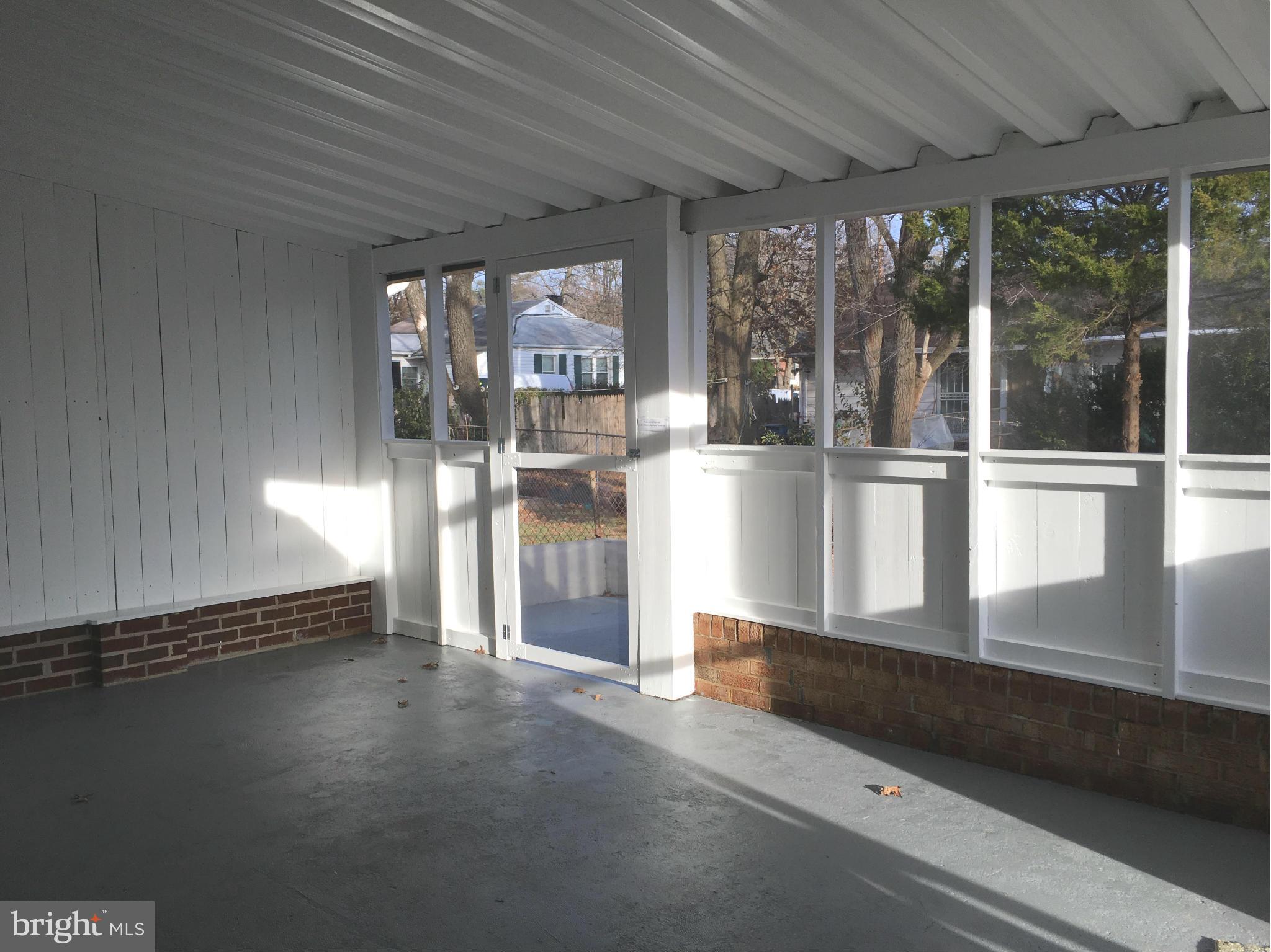 7631 Normandy Road Landover, MD 20785 - Photo 24 of 30 SCREENED PORCH