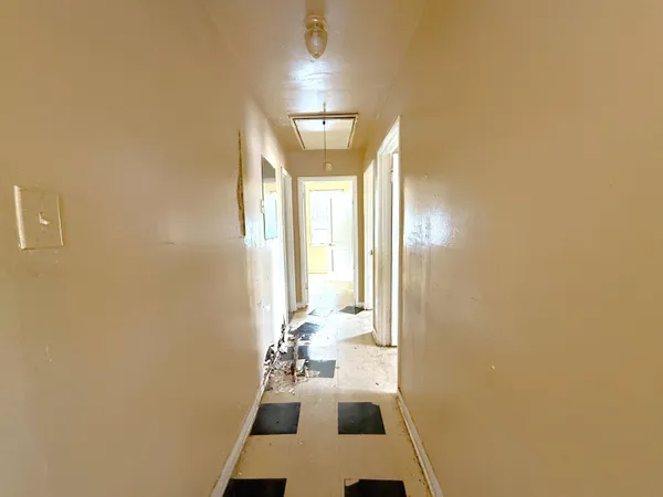 a very nice looking room with a large window