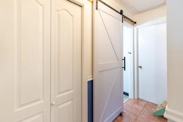 a view of front door