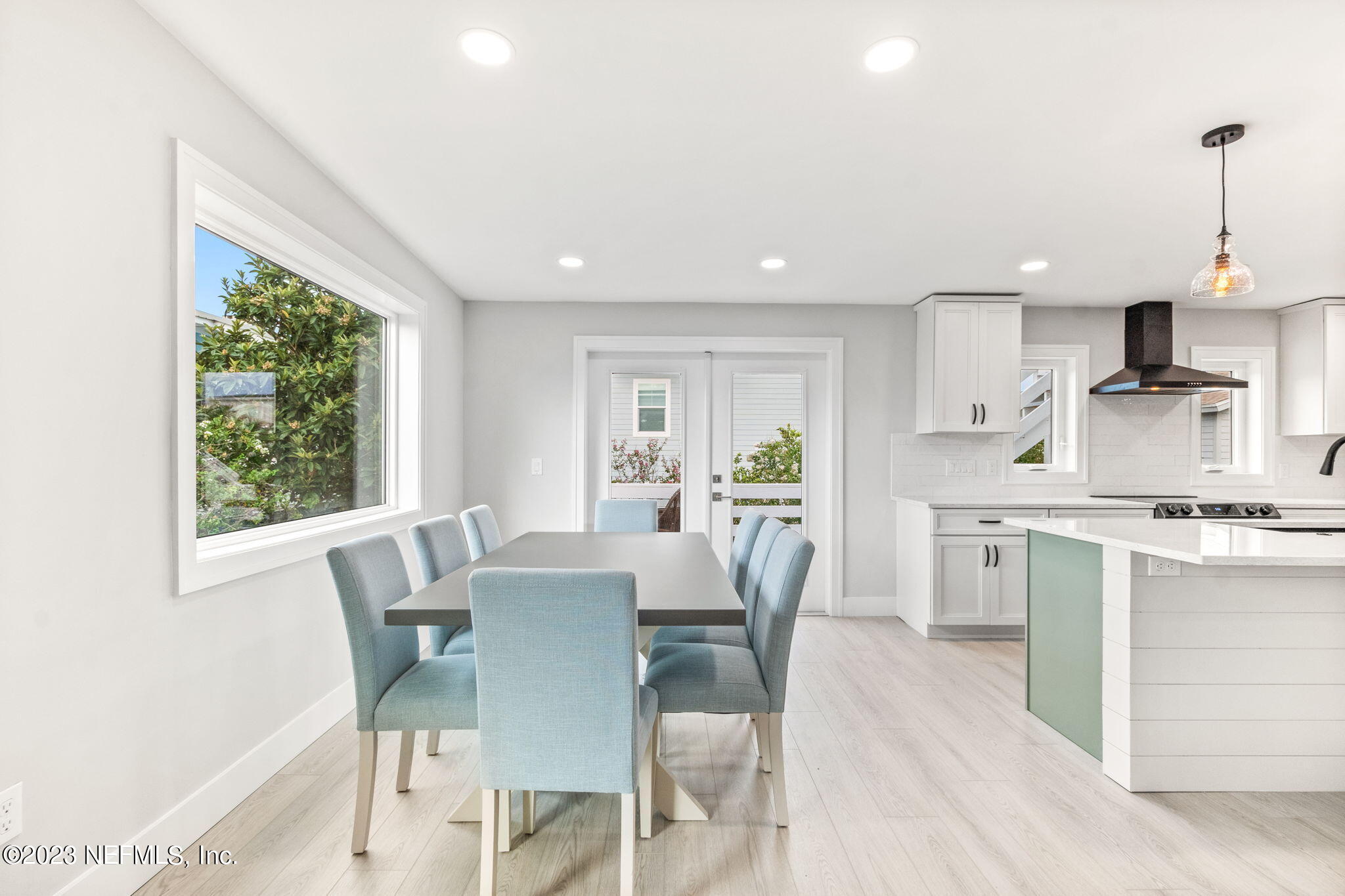 5348 Pelican Way St. Augustine, FL 32080 - Photo 25 of 58 a view of a dining room with furniture window and outside view