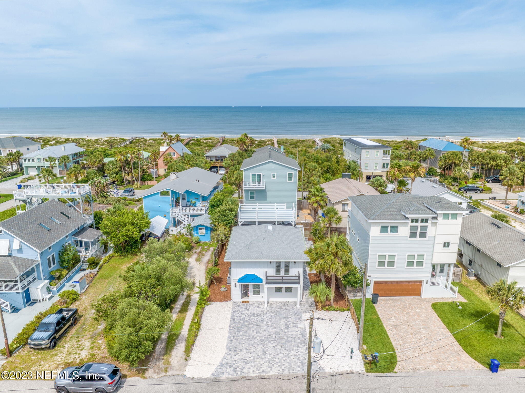 5348 Pelican Way St. Augustine, FL 32080 - Photo 49 of 58 an aerial view of residential houses with outdoor space