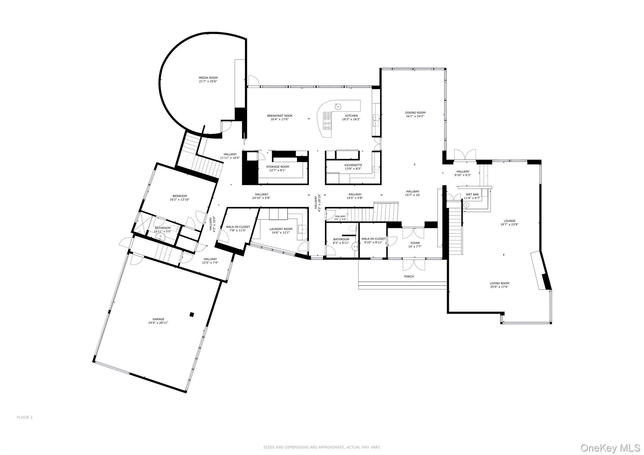 183 Old Field Road Old Field, NY 11733 - Photo 48 of 50 Main Level Floor Plan