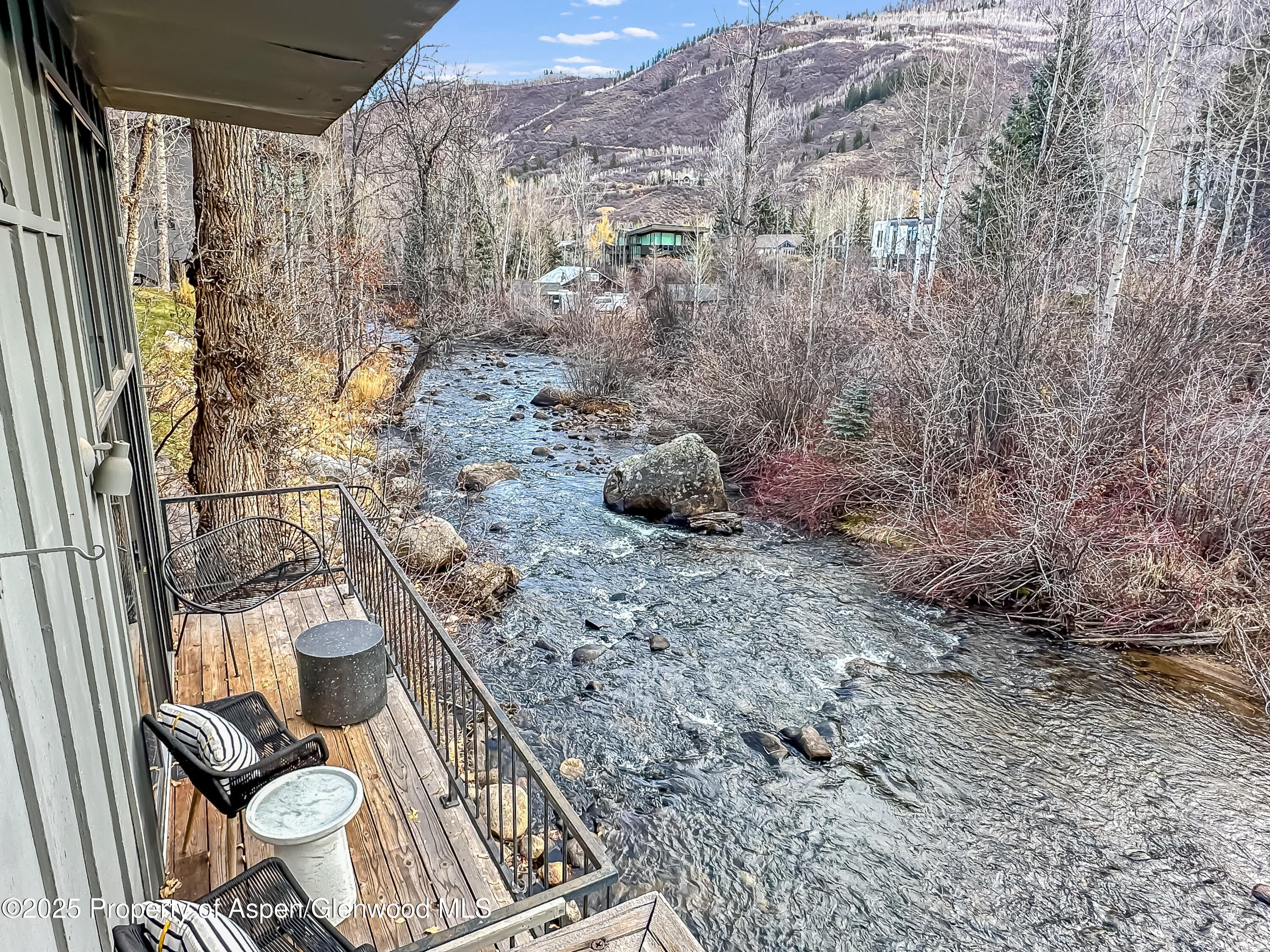 1050 Waters Avenue, Unit 9 Aspen, CO 81611 - Photo 19 of 19 a view of balcony with furniture