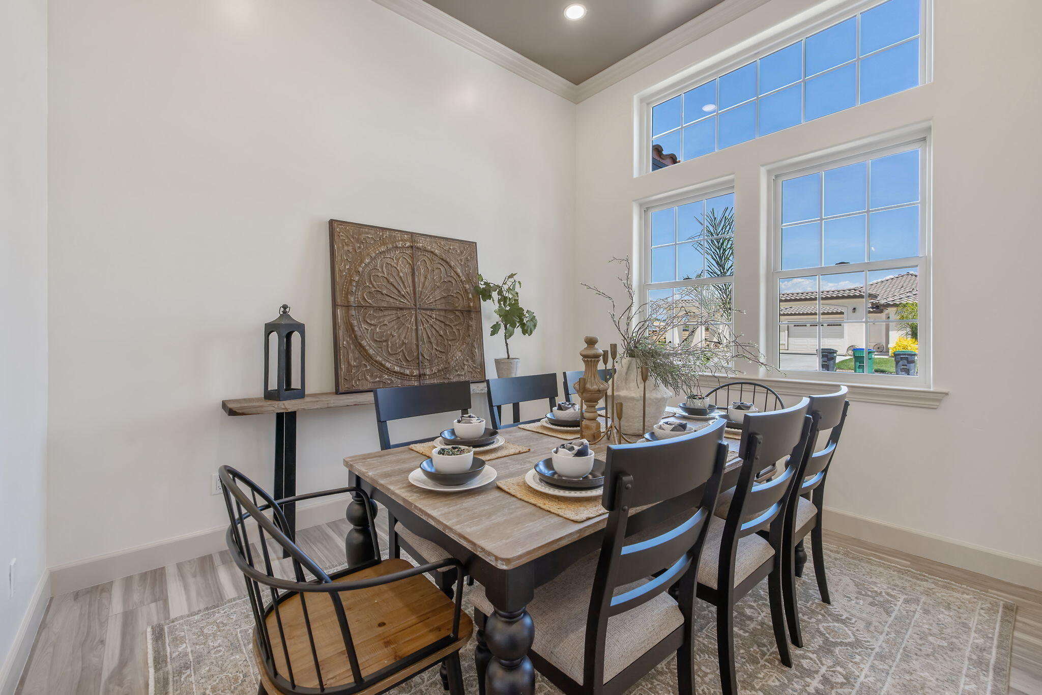 503 East Palm Street Exeter, CA 93221 - Photo 14 of 92 a dining room with furniture and wooden floor