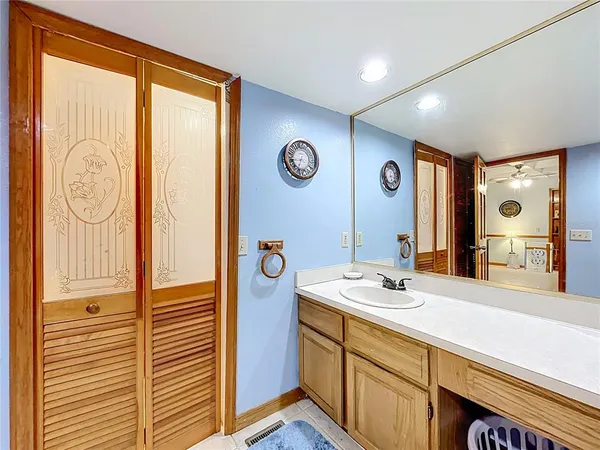 a view of front door