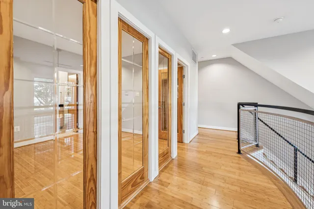 a view of empty room