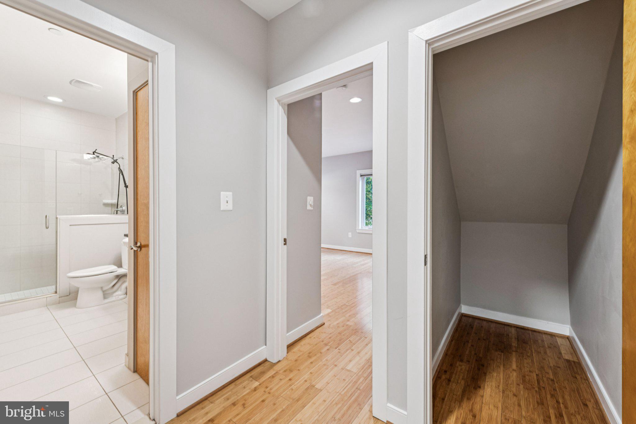 241 R Street Northeast, Unit A Washington, DC 20002 - Photo 25 of 33 a view of a bathroom from a hallway