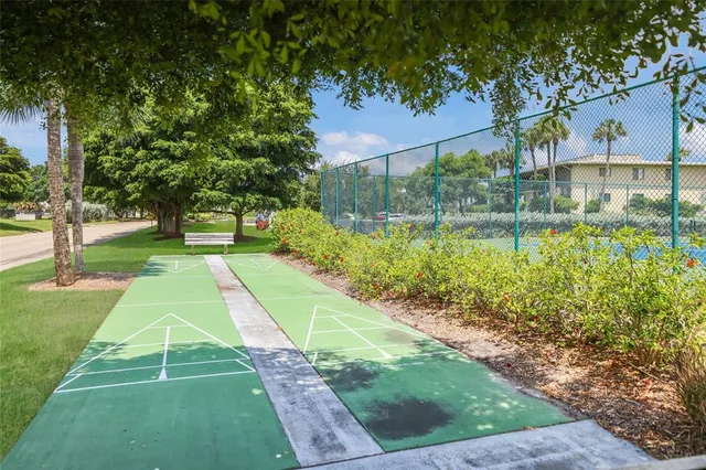 a view of a backyard with a garden