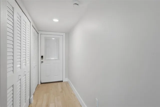 a view of a small space