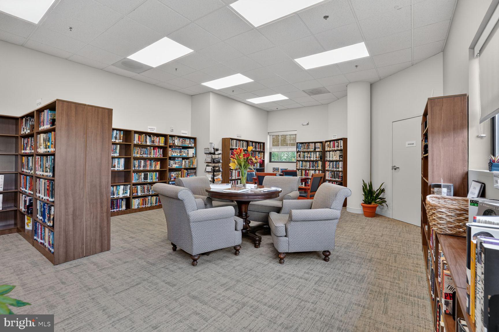 19385 Cypress Ridge Terrace, Unit 903 Leesburg, VA 20176 - Photo 32 of 37 Library is on the honor system for book takeout