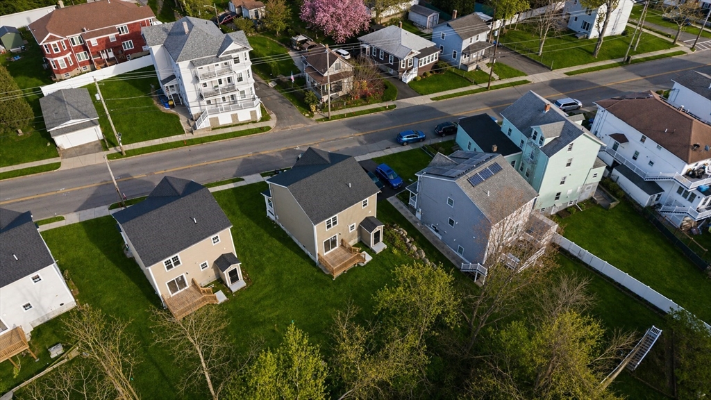 1001 Bay Street Fall River, MA 02724 - Photo 35 of 37 an aerial view of residential house with outdoor space and parking