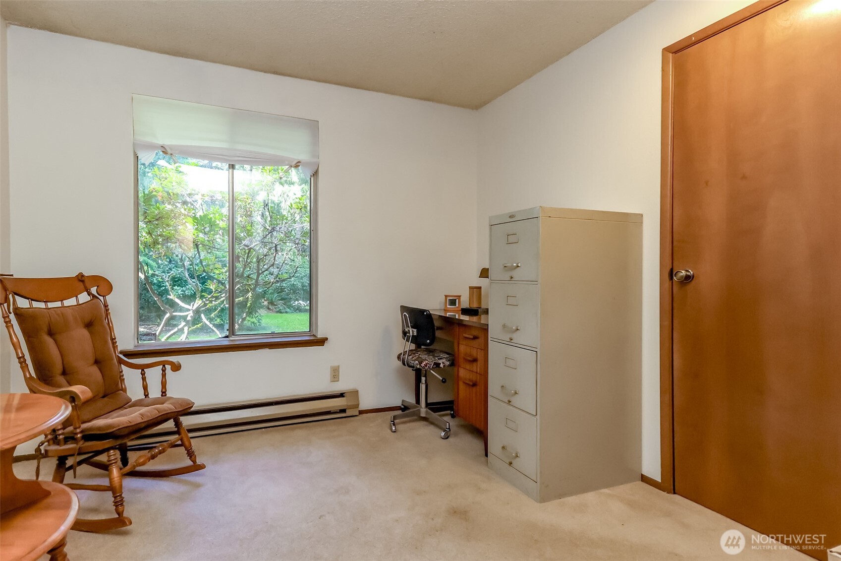 4701 292nd Street East Graham, WA 98338 - Photo 26 of 40 a view of workspace with furniture and windows