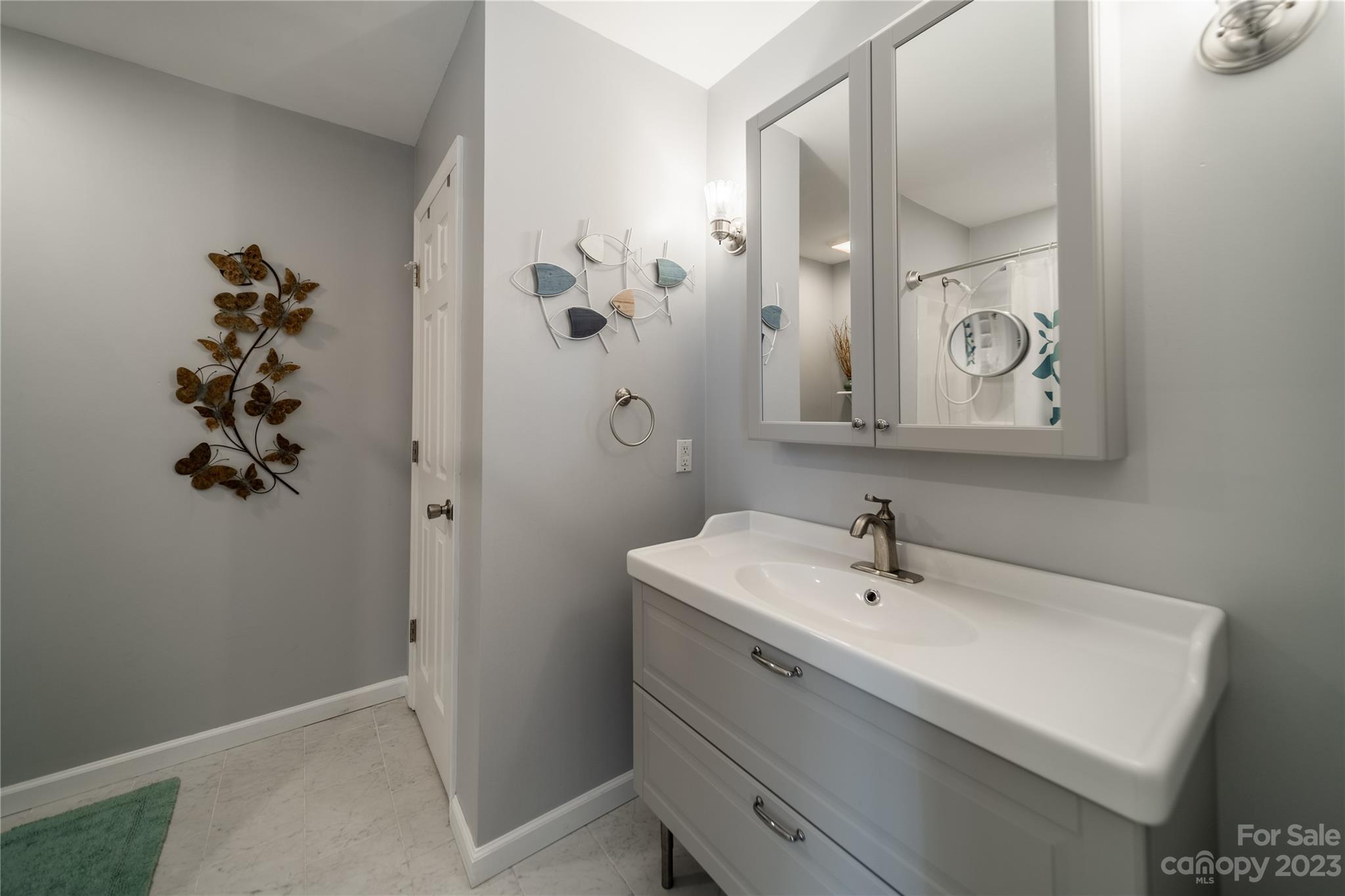 1585 Wimbleton Woods Drive Fort Mill, SC 29708 - Photo 33 of 41 a bathroom with a sink and mirror