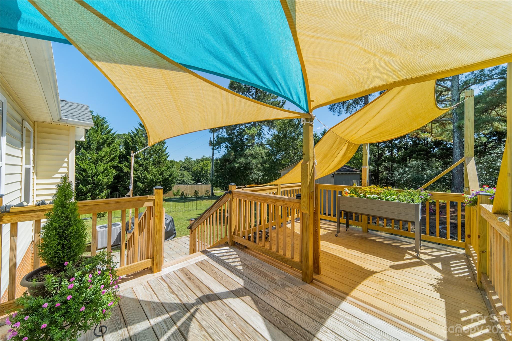 1585 Wimbleton Woods Drive Fort Mill, SC 29708 - Photo 9 of 41 a view of balcony with wooden floor and outdoor seating