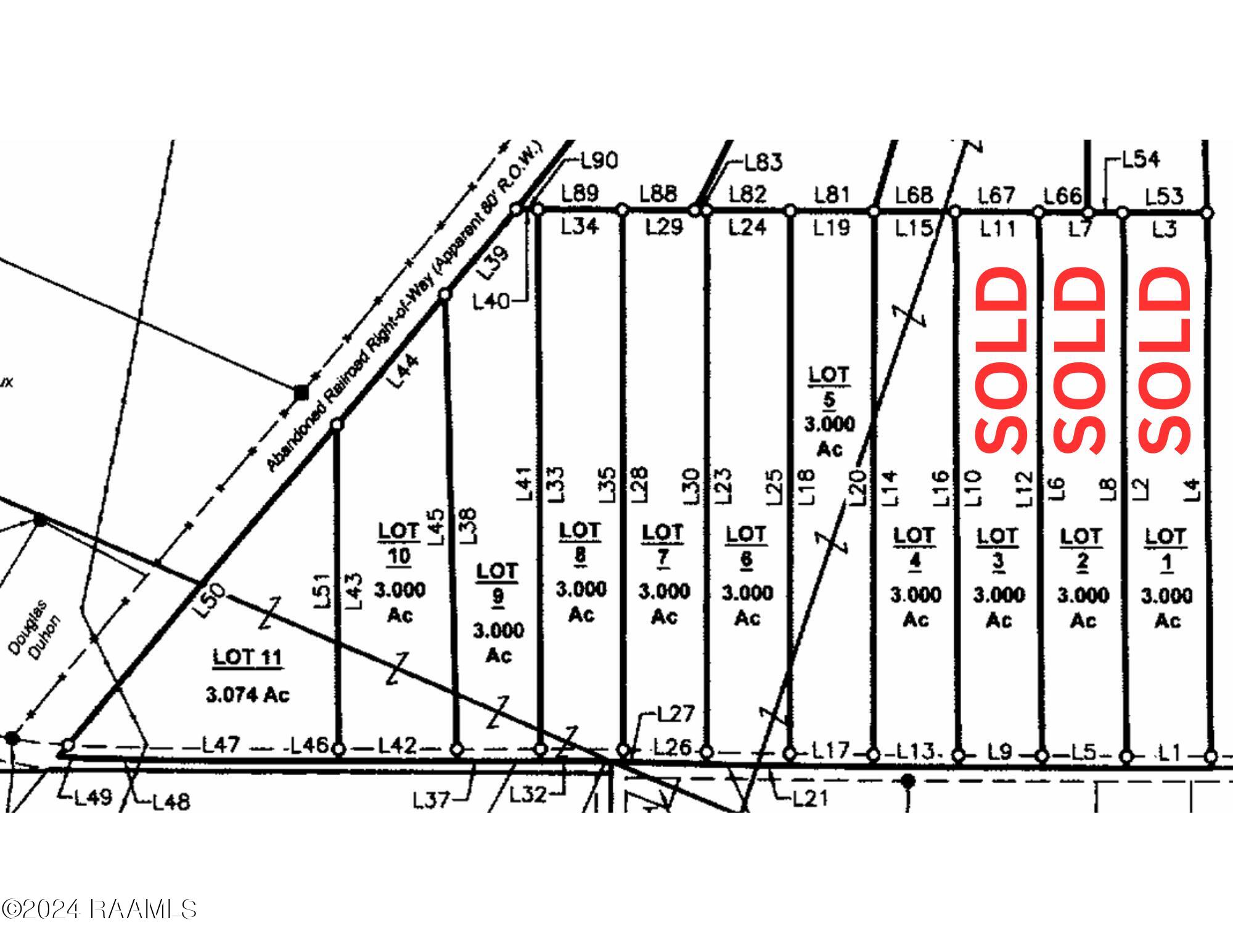 Lot 4 Lenora Church Point Church Point, LA 70525 - Photo 2 of 16 SOLD plat