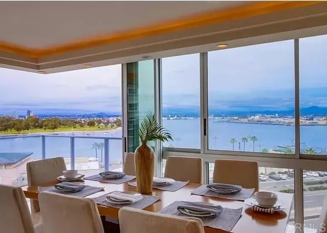 a view of a workspace with furniture