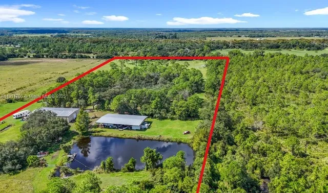 a view of an outdoor space and a lake view