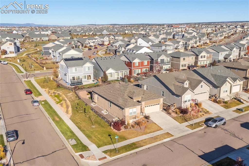6208 Ashmore Road Colorado Springs, CO 80927 - Photo 47 of 50 Aerial view of residential area