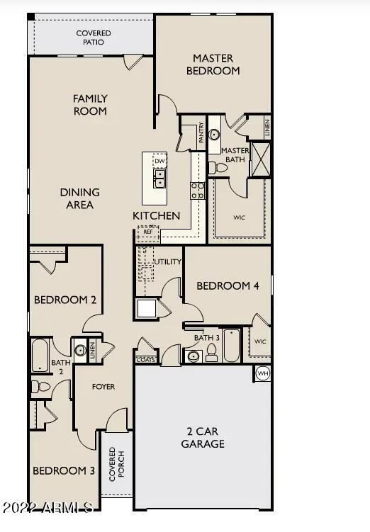 5964 East Athena Road Florence, AZ 85132 - Photo 14 of 14 Floorplan