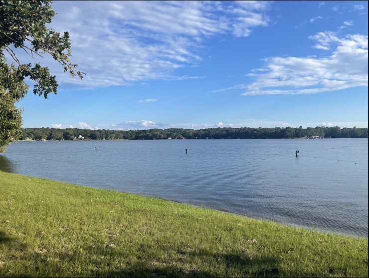 Tbd Whipporwill Drive Murchison, TX 75778 - Photo 4 of 4 a view of a lake with houses in the back