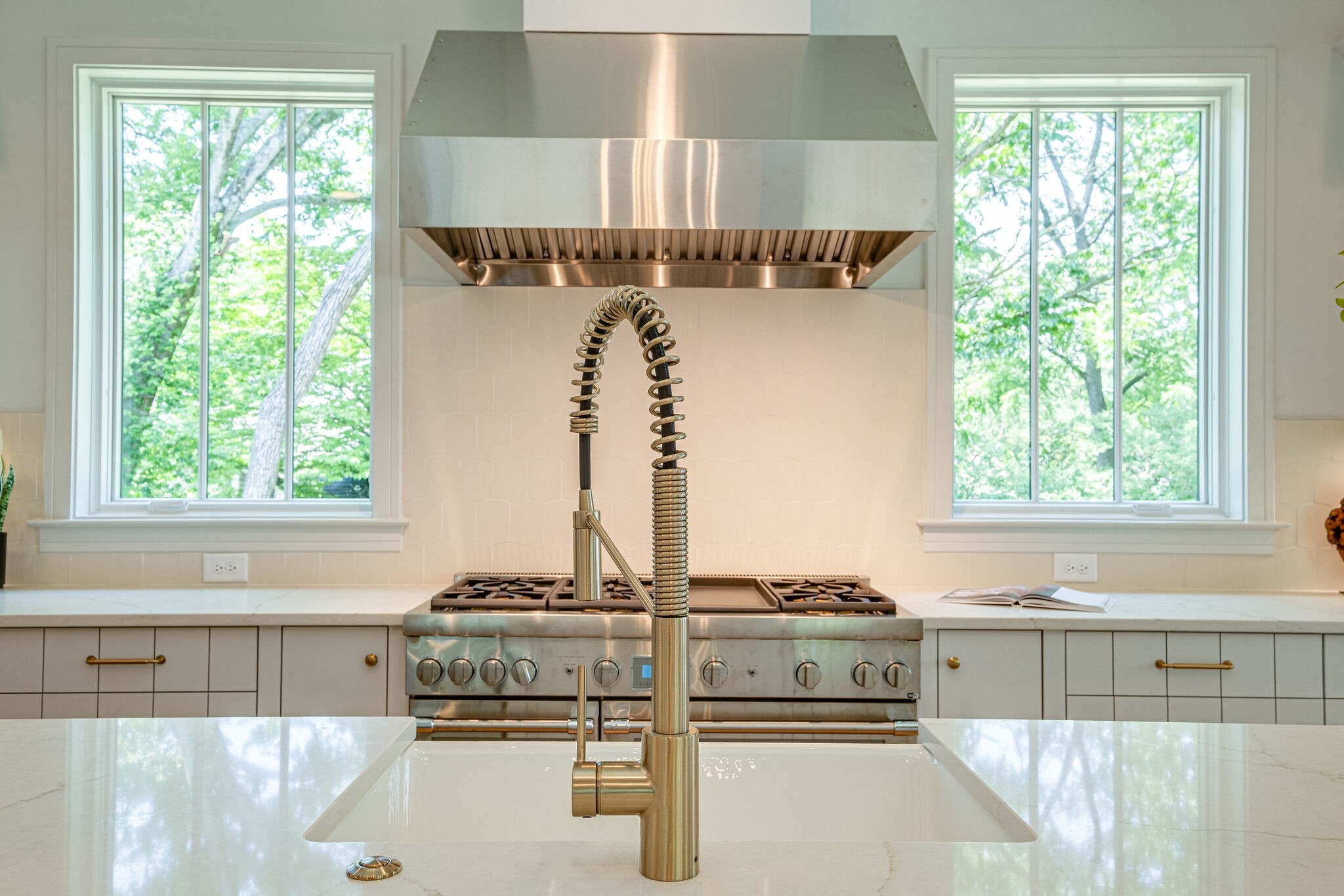 4012 Murphy Road Nashville, TN 37209 - Photo 19 of 63 a kitchen with a window appliances and cabinets