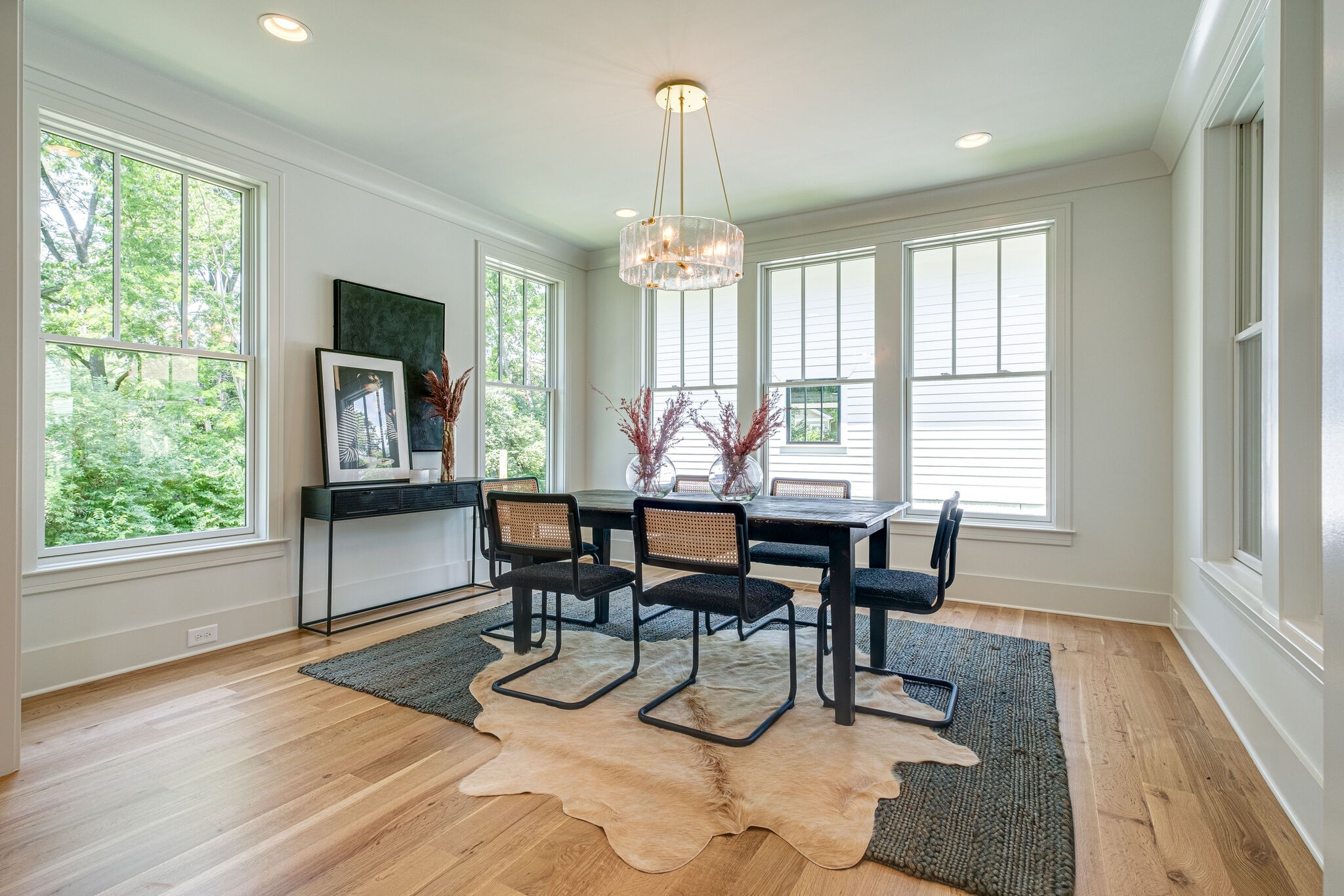 4012 Murphy Road Nashville, TN 37209 - Photo 27 of 63 a view of a a dining room with furniture window and wooden floor