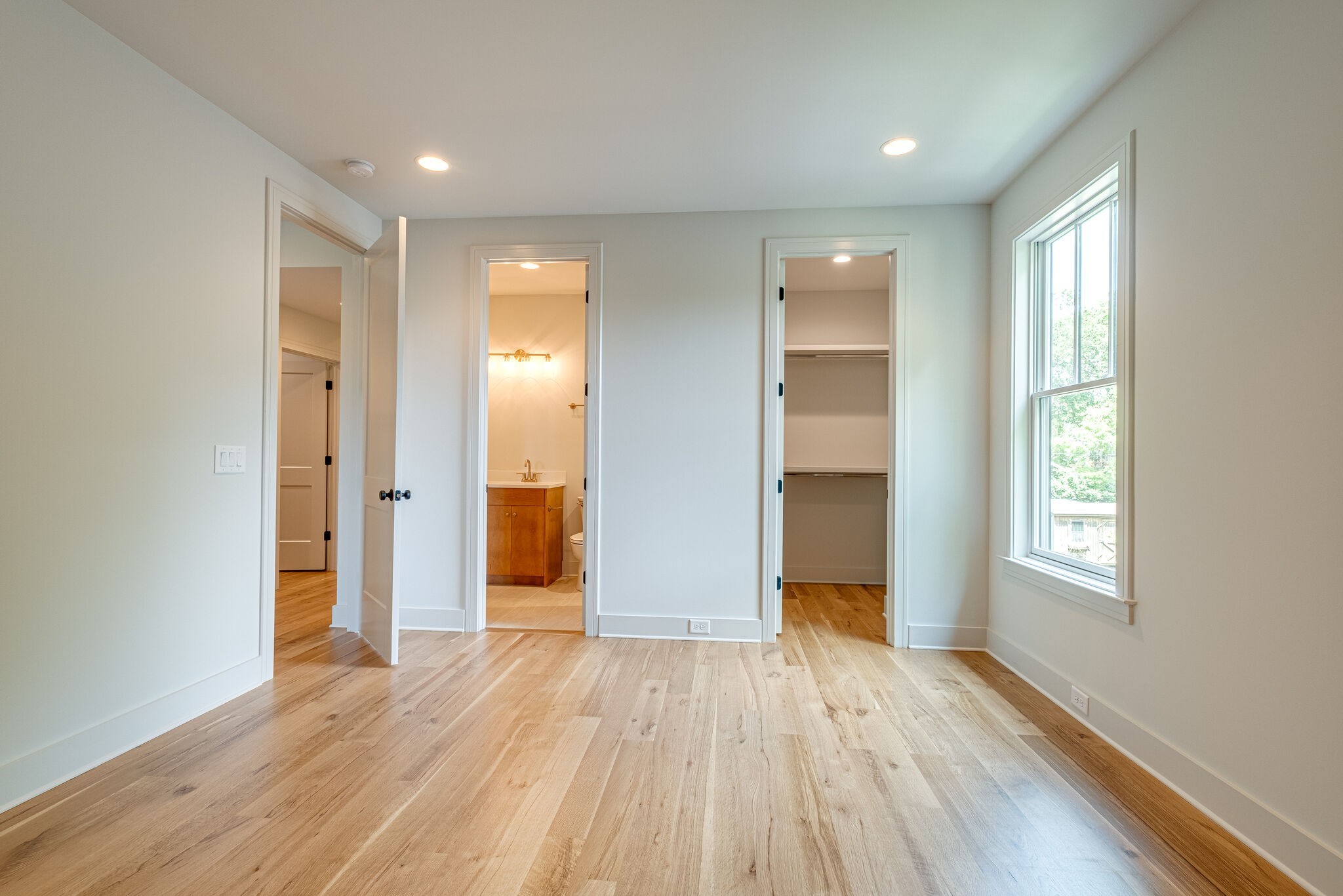 4012 Murphy Road Nashville, TN 37209 - Photo 50 of 63 an empty room with wooden floor and windows