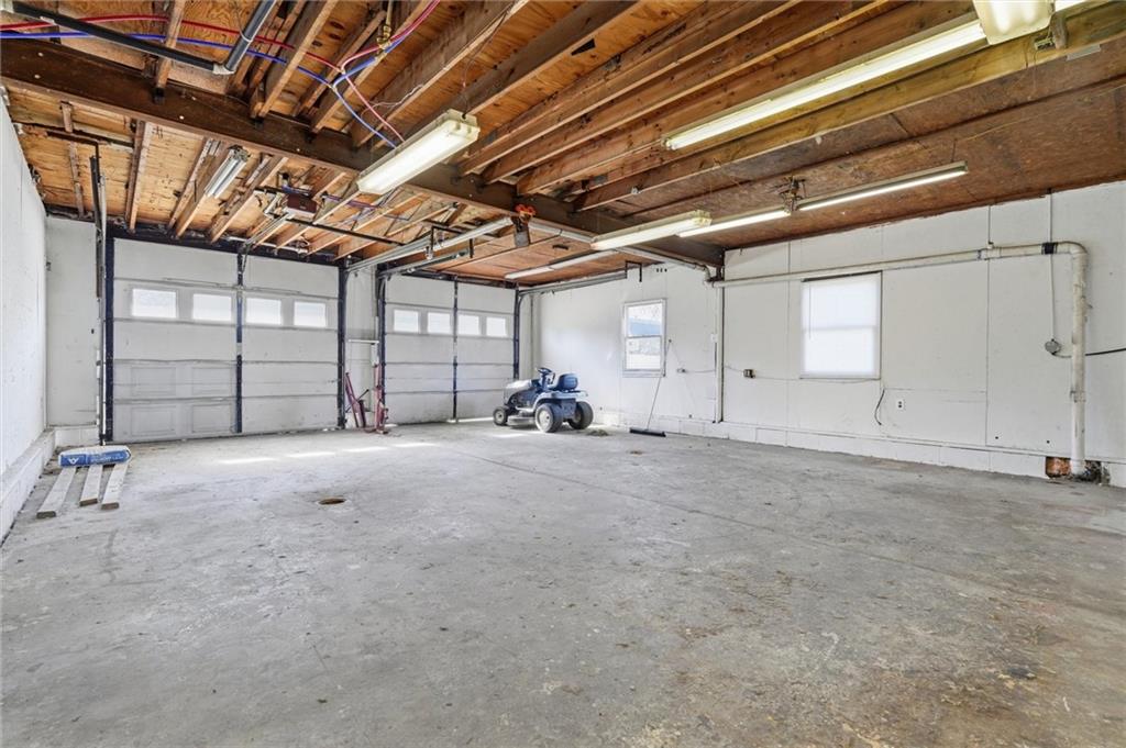 54 Terrace Road Millsboro, PA 15348 - Photo 42 of 49 a view of empty room with wooden ceiling