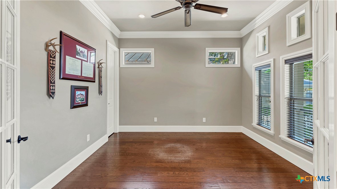 368 Rancho Road New Braunfels, TX 78130 - Photo 24 of 47 a view of an entryway with wooden floor