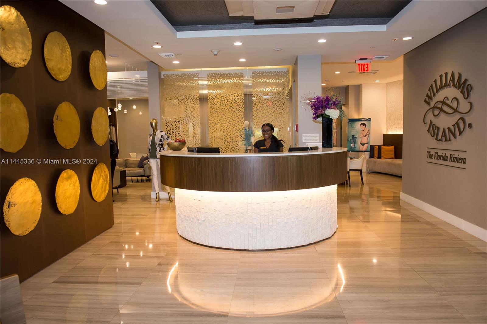 3000 Island Boulevard, Unit 2603 Aventura, FL 33160 - Photo 28 of 28 a view of living room with wooden floor
