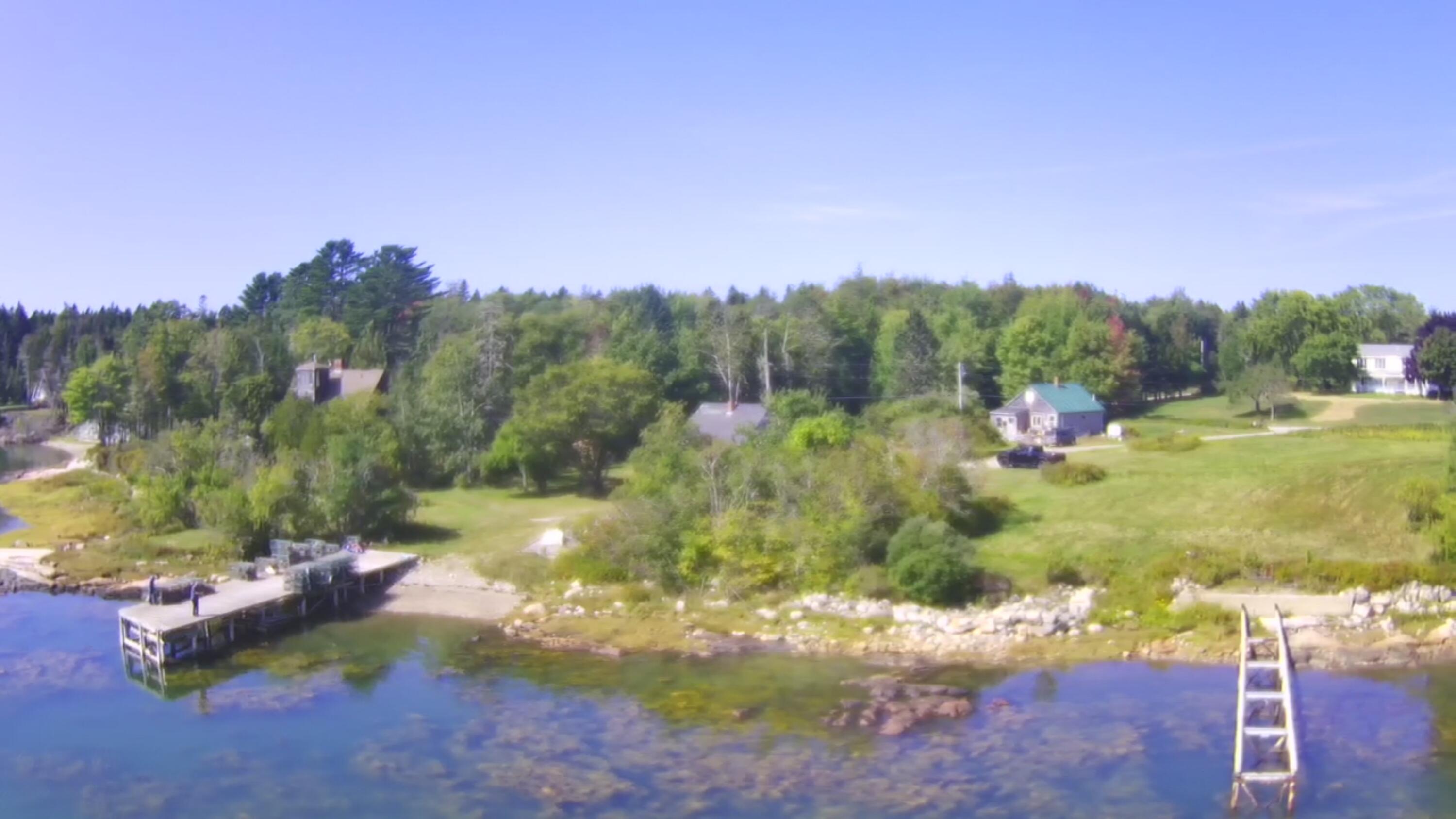 632 Gouldsboro Point Road Gouldsboro, ME 04607 - Photo 2 of 21 Side of Wharf