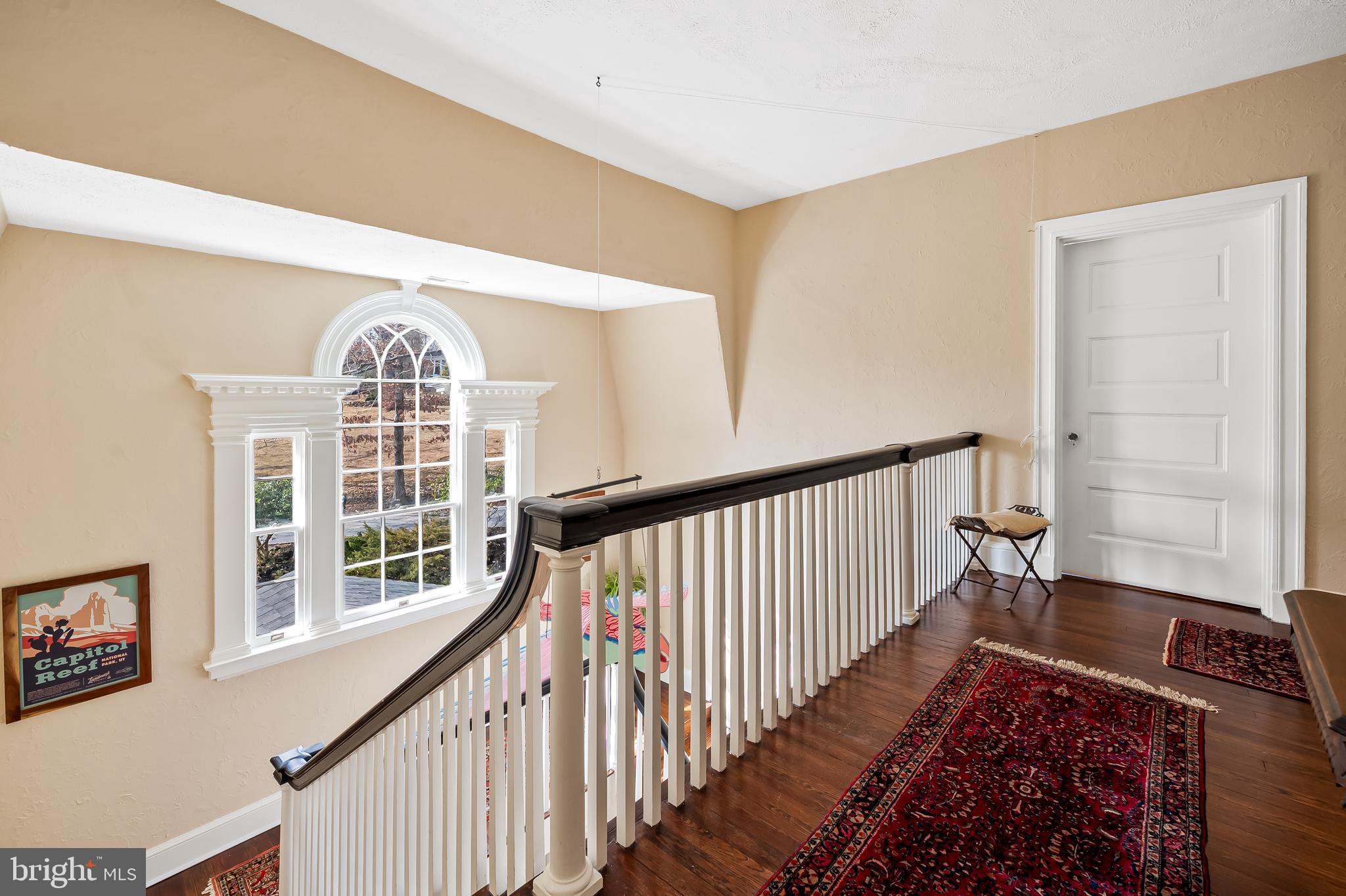 1605 Terrace Road Baltimore, MD 21209 - Photo 32 of 45 a view of staircase with railing and a rug