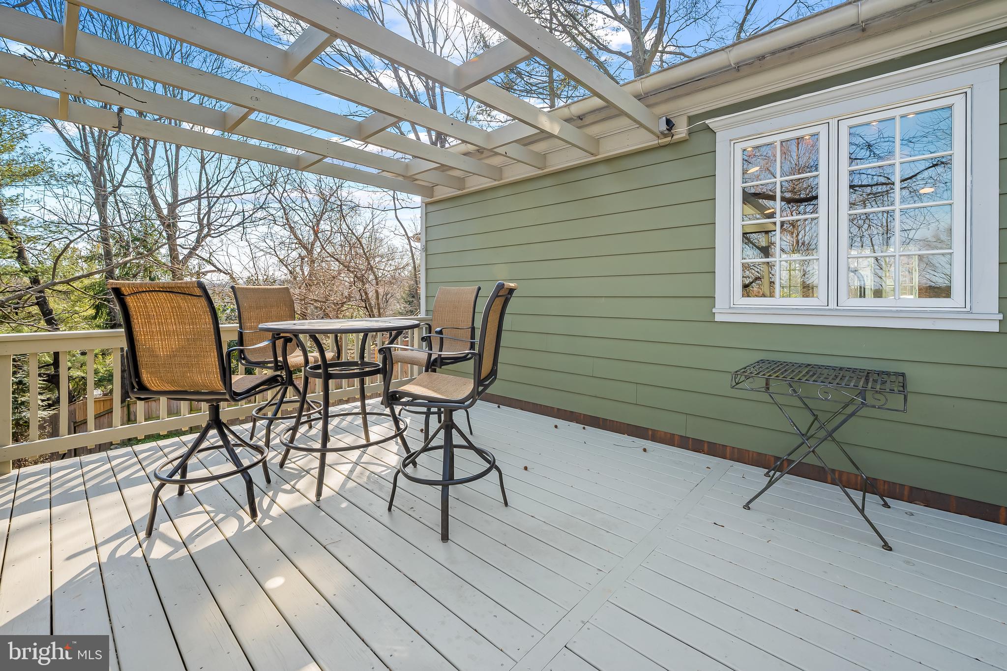1605 Terrace Road Baltimore, MD 21209 - Photo 42 of 45 a view of a chairs on wooden deck