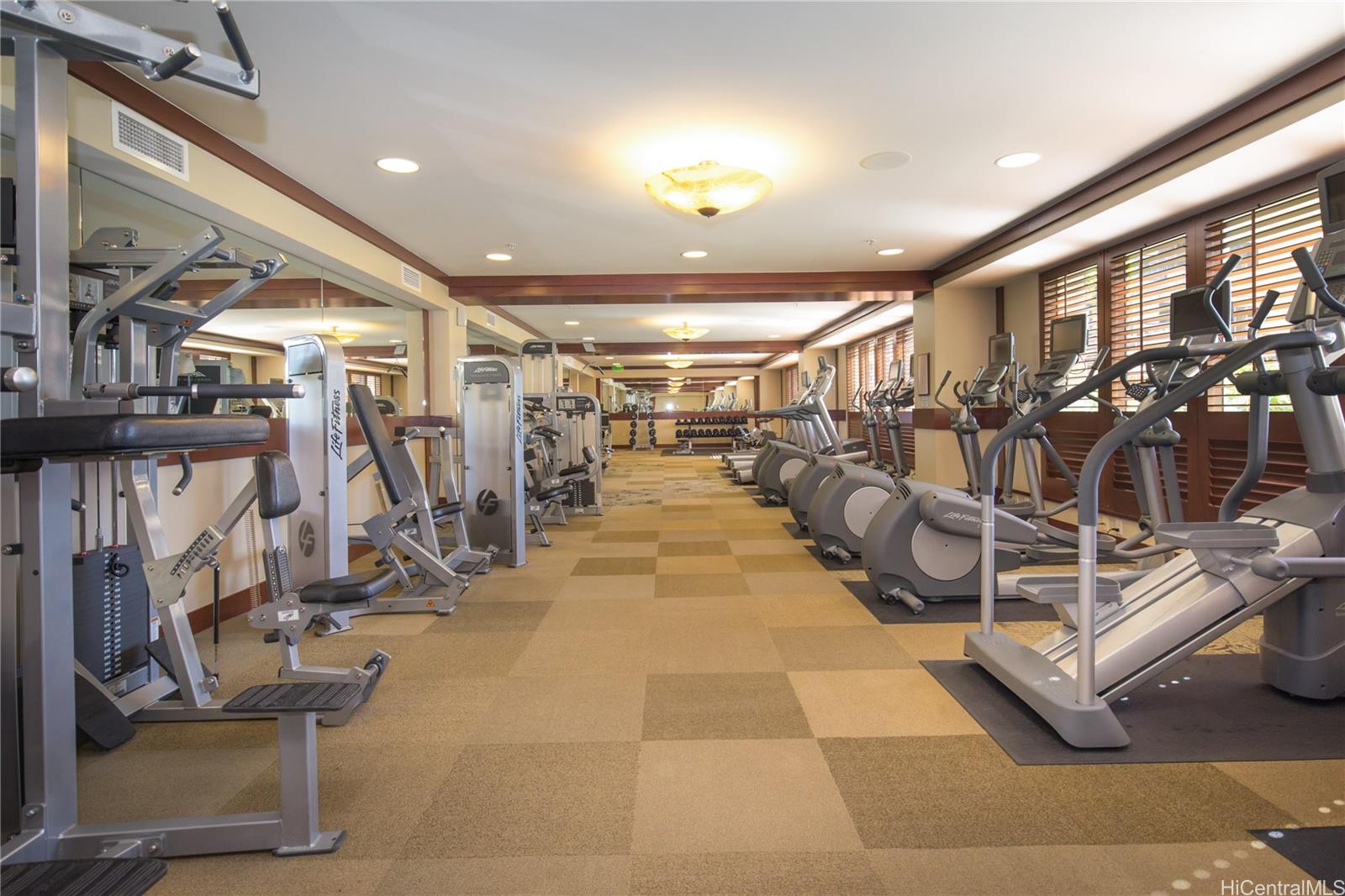92-104 Waialii Place, Unit O202 Kapolei, HI 96707 - Photo 25 of 25 a view of a room with gym equipment