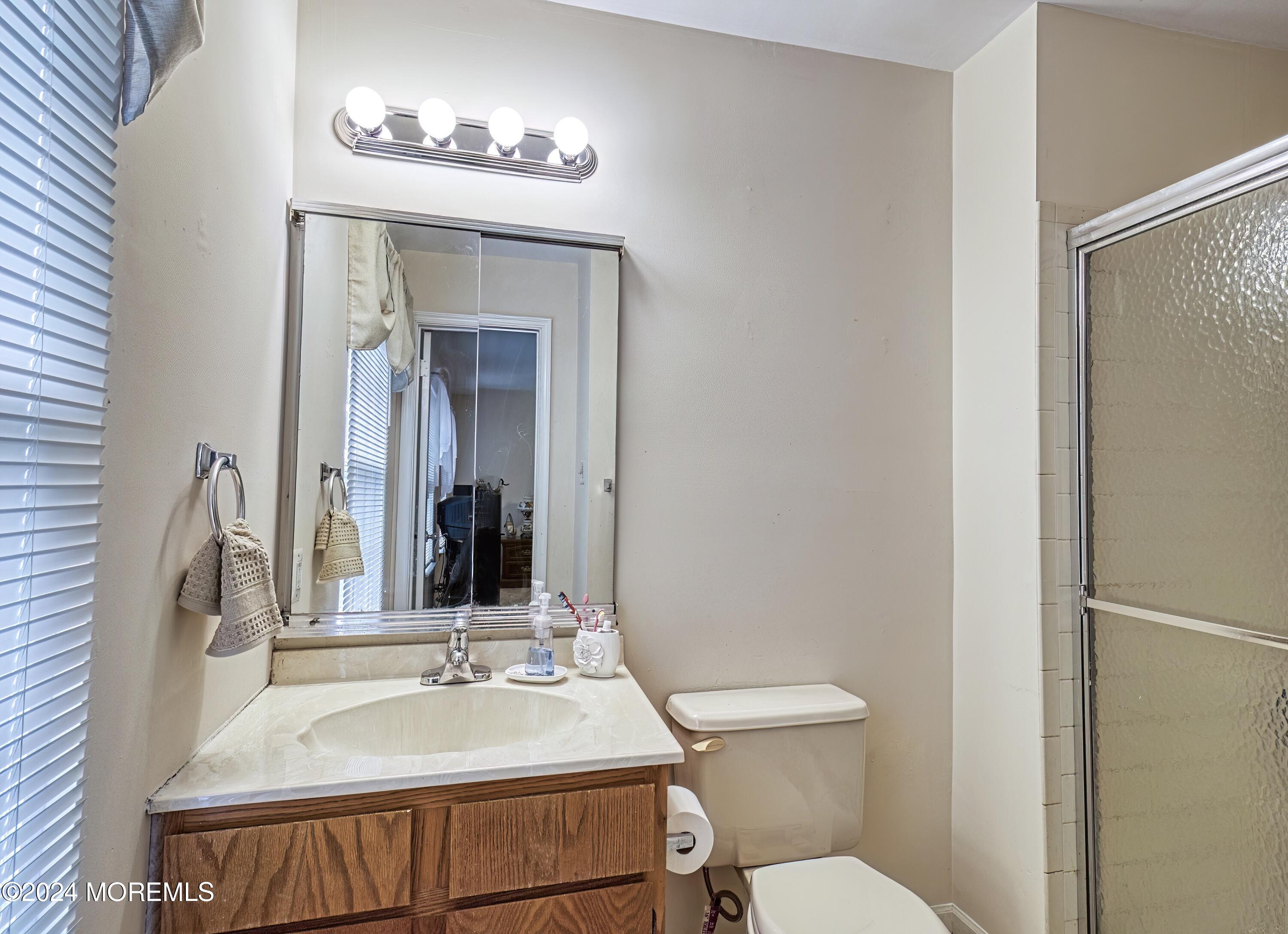 34 Sweetbriar Trail Howell, NJ 07731 - Photo 22 of 53 a bathroom with a sink a toilet and mirror