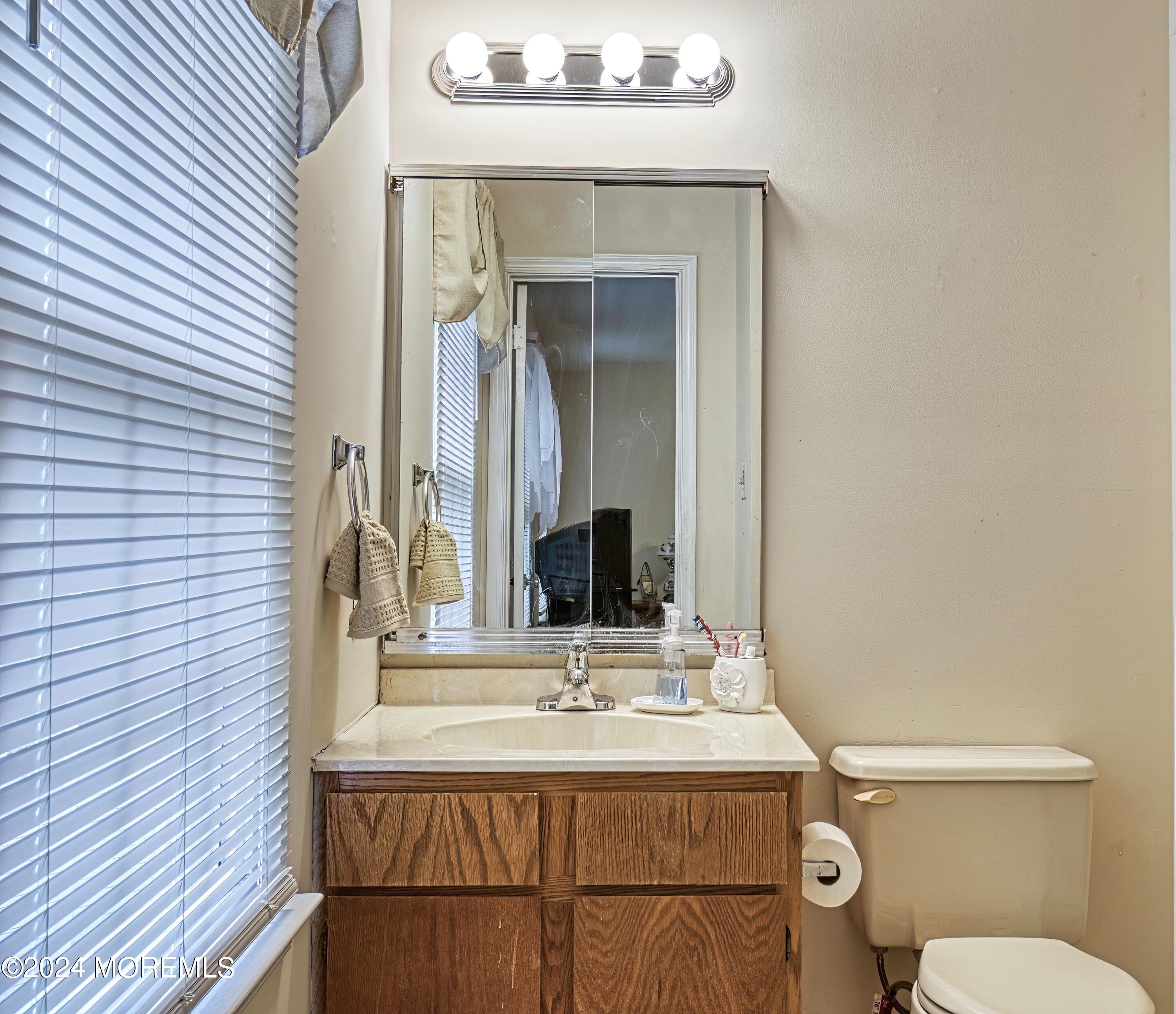 34 Sweetbriar Trail Howell, NJ 07731 - Photo 24 of 53 a bathroom with a sink and a mirror