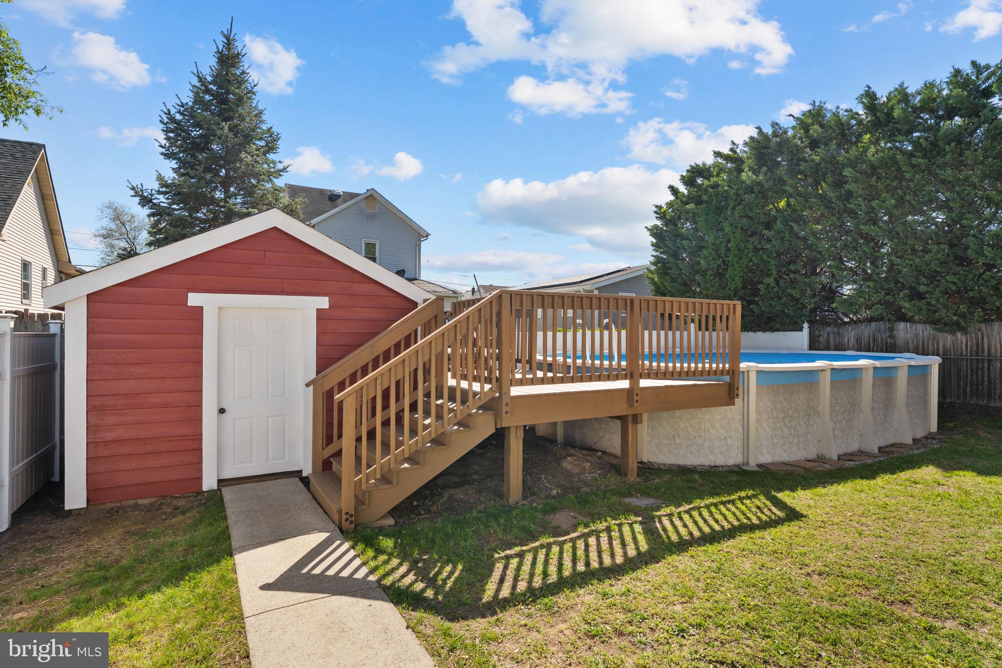 418 Harrison Street Riverside, NJ 08075 - Photo 29 of 29 a view of a house with a yard