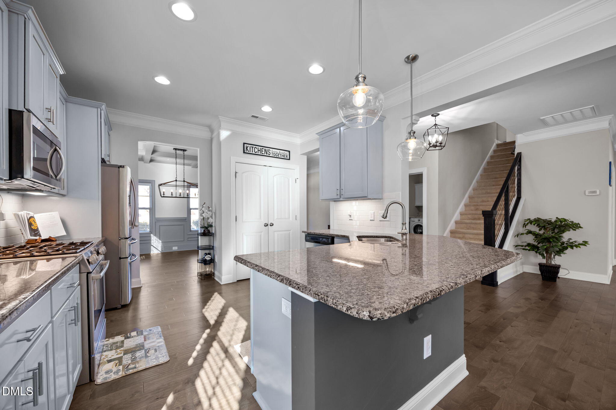 3528 Jones Lake Road Fuquay-Varina, NC 27526 - Photo 12 of 50 a kitchen with sink stove and refrigerator