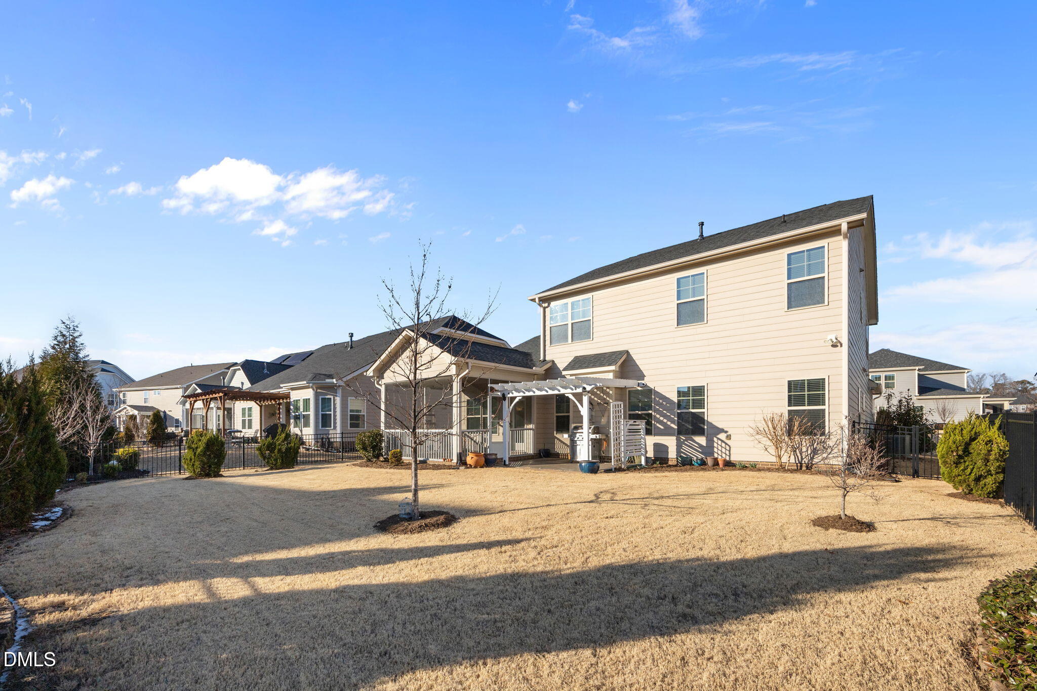 3528 Jones Lake Road Fuquay-Varina, NC 27526 - Photo 41 of 50 a front view of a house with a yard