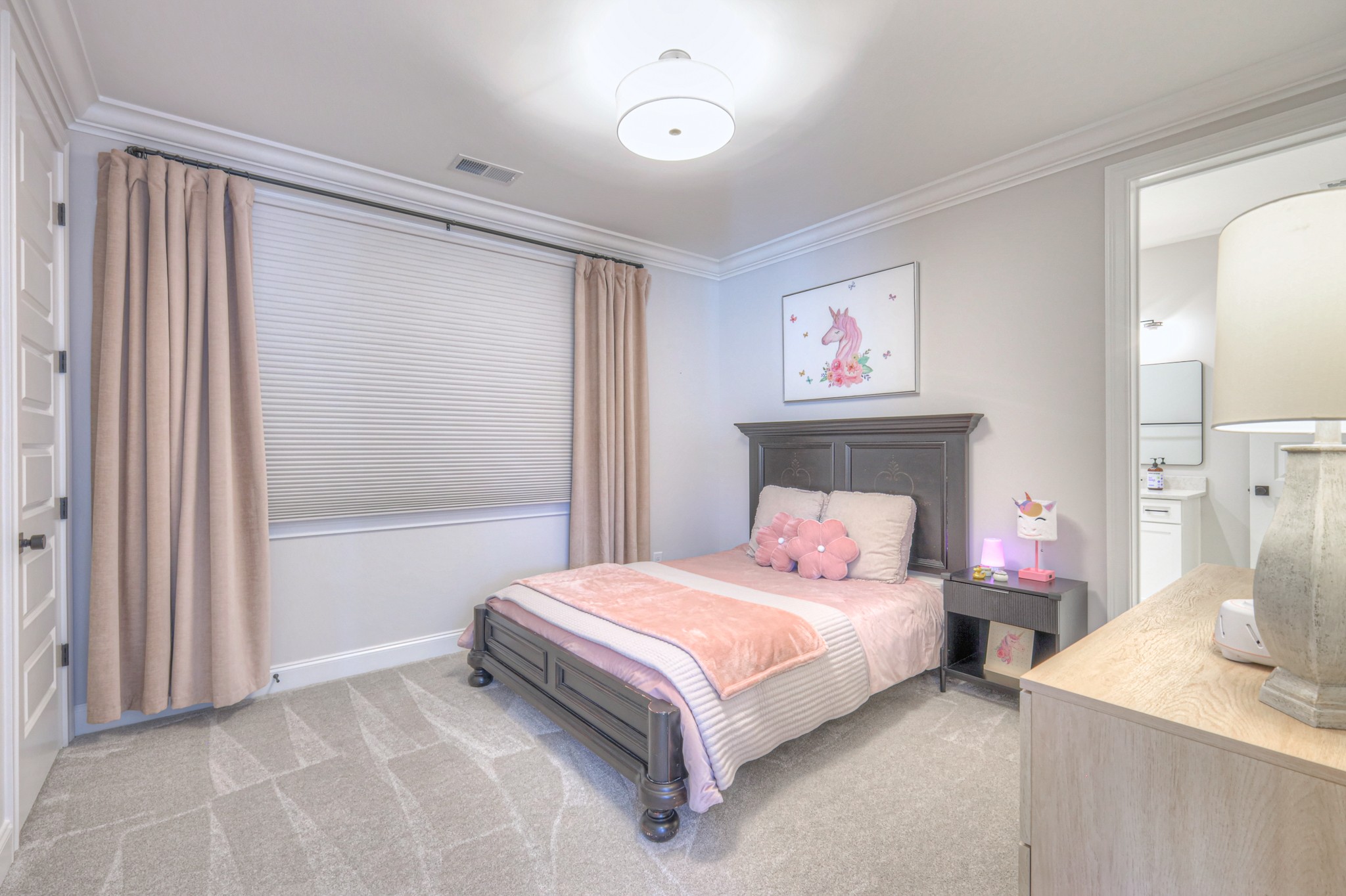 2042 Nathaniel Road Franklin, TN 37064 - Photo 28 of 40 a spacious bedroom with a bed and a cabinets