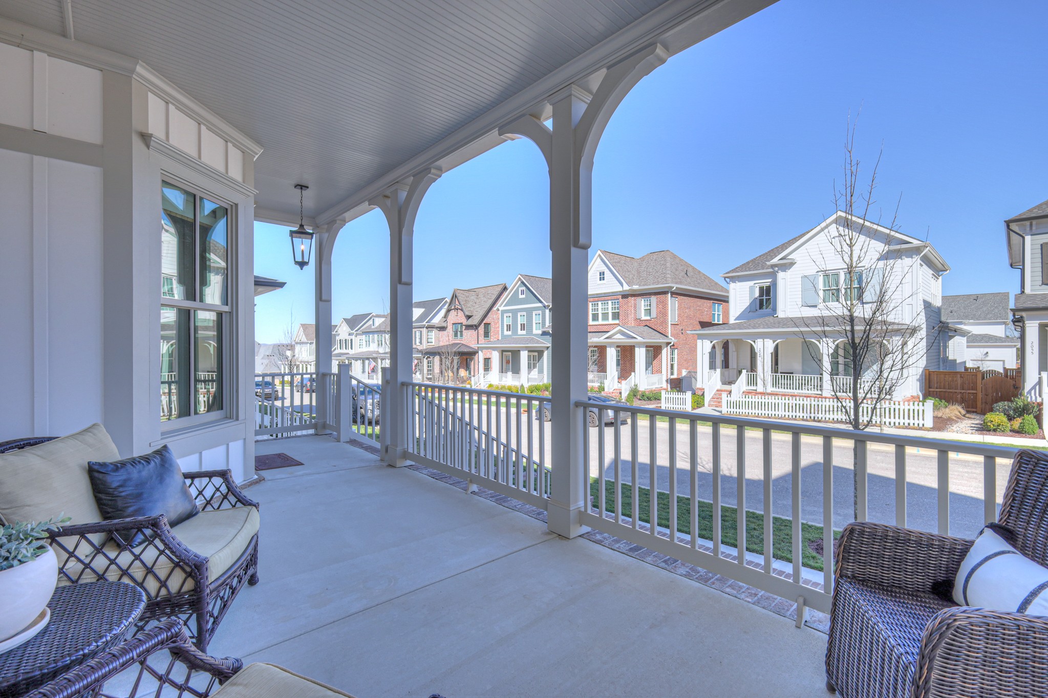 2042 Nathaniel Road Franklin, TN 37064 - Photo 3 of 40 a view of a patio with couches chairs and wooden floor