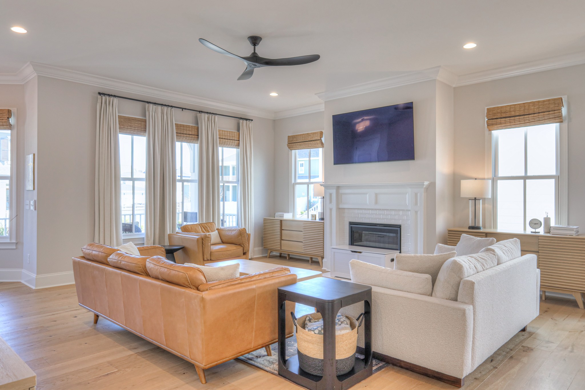 2042 Nathaniel Road Franklin, TN 37064 - Photo 8 of 40 a living room with furniture fireplace and window