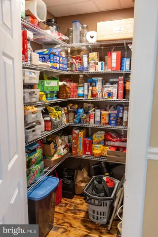 a store room with lots of different kinds of fruit