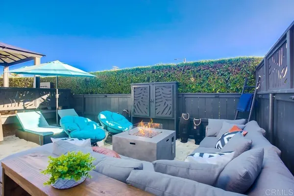 a outdoor space with patio