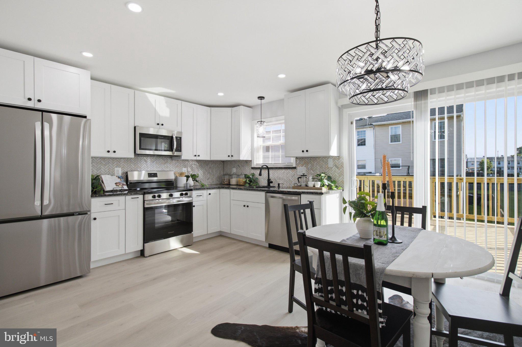 403 Kosoak Road Middle River, MD 21220 - Photo 12 of 23 Bright and modern kitchen oasis.