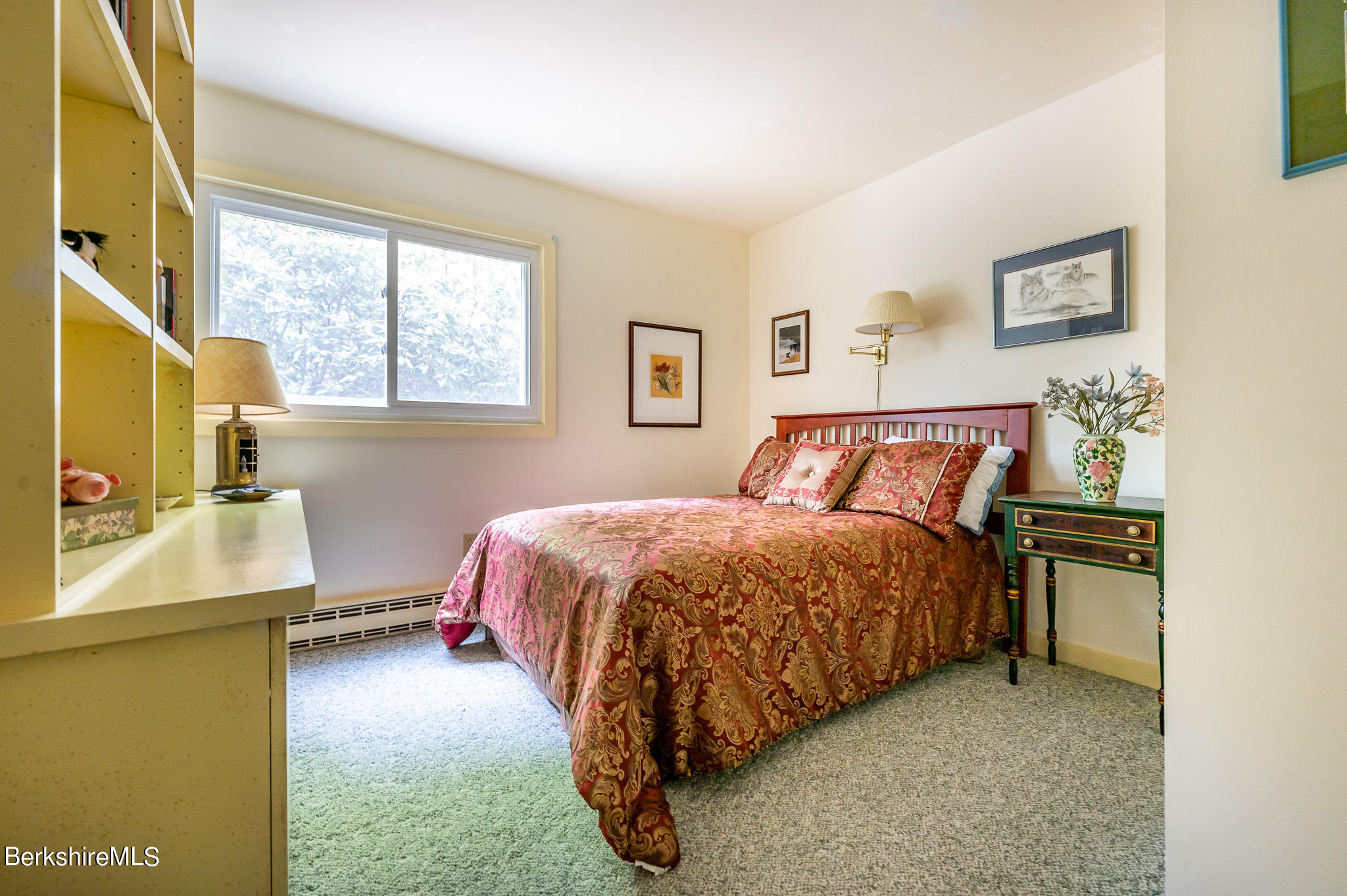 9 Pixley Hill Road West Stockbridge, MA 01236 - Photo 19 of 37 a bedroom with a bed dresser and a window